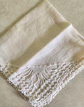 Ivory Hankie Lace Handmade Edging Wedding 12 Inch
