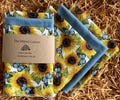Sunflowers Hankies Handkerchiefs Cotton