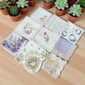 Vintage Hankies with Delicate Details - Scalloped, Lacy, Embroidery, Florals - 9 Options (0126)