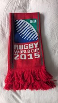 Wales Rugby Union official supporters long scarf World Cup 2015