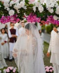 Sparkling Hand-Embellished Bridal Veil  Luxury Wedding Veil with Pearls Crystals Soft Tulle Veil for Traditional & Modern Brides