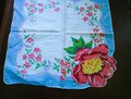Lot of 5 Vintage Used Ladies Handkerchiefs