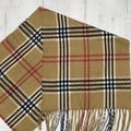 Burberry Beige Elegant Cashmere Warm Scarf