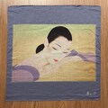 Vintage Ichiro Tsuruta Handkerchief