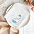 Personalized Wedding Handkerchief Embroidered-Thank You For Raising The Man-Mother In Law Wedding Gift for Mother of the Groom