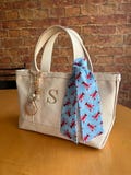 More Than a Scarf — The Skinny Tie Transforms Into Your Tote Charm, Hair Tie & Hat Band