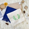 Embroidered Monogrammed Shawl Scarf,Personalised Oversized Scarf for Womens,Winter Fashion Comfy Wrap Scarf,Embroidered Initial Scarf,Gift
