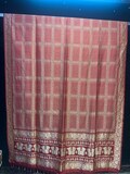 Pure Silk Banarasi Dupatta | Jai Ram Jay Ram Ramavali Embroidered Dupatta | 2.25 Meter Length | Traditional Handwoven Silk scarfA