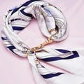 Luxury Horse Bit Scarf Ring – Gold & Silver Metal Shawl Clip, Equestrian Scarf Buckle Holder, Fashion Scarf Accessory Gift for Women