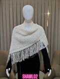 Knitted Wrap Shawl,Hand Knit Shawl Scarf,Handmade Crochet dress,Autumn,Winter Clothing,Bridal gift,Luxury Gift For Her,Gift For Women