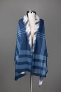 Premium Navy Blue Mikroschal – Weich, Angenehm & Doppelseitig