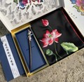 Silk Embroidered Scarf & Wooden Hairpin Gift Set, Suzhou Embroidery Shawl, Handmade Chinese Silk Scarf, Mother’s Day Gift Box