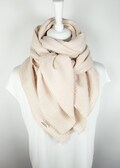 Muslin scarf women girls cotton cream, 100% organic cotton, different sizes available!
