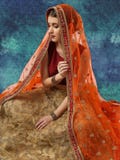 Bridal Sada Saubhagyawati Bhav Net Dupatta/shawl/stole
