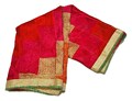 Phulkari Embroidered Vintage Dupatta Georgette Fabric Women Stole Traditional Ethnic Indian Scarf Neck Wrap Wedding Party Wear Woman Dupatta