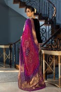 Pink mukesh work duppata/kamdani duppata pink duppata, silk pink bridal duppata/bridal chunri,indian shawl,shadi,milad duppata gaji silk