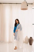 Indian Bridal Veil, White Nikkah Dupatta, Embroidered Bridal Dupatta, Wedding Shawl for Bridesmaid