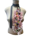 Bow Tie| kawaii necklace| Ladies Necktie| Bow Necklace|upcycled|Vintage Necktie|Statement Necklace|Scarf|Repurposed tie|Tie for women
