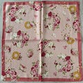 PINK HOUSE handkerchief 19 x 19 inches