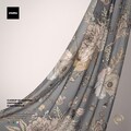 Closeup of Hanging Chiffon Silk Scarf Mockup