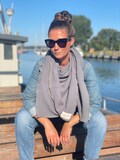 Muslin scarf women anthracite grey Muslin scarf women's scarf triangular scarf XXL Muslin scarf scarves Muslin scarf made of cotton Salt & Sand