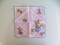 Vintage Childrens Hanky-Mama Bear