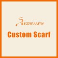 custom printed Silk Scarf 55x55cm, 60x60cm