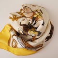 Hermes Vintage Scarf , Authentic Vintage Hermes, Silk Scarf, Authentic Hermes, Horses, Large Scarf, Hermes Carre, Carre 90