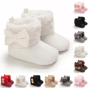 0 18m boots for newborn baby girl snow boots winter thermal shoes plush ankle boots winter baby boys and girls thermal shoes