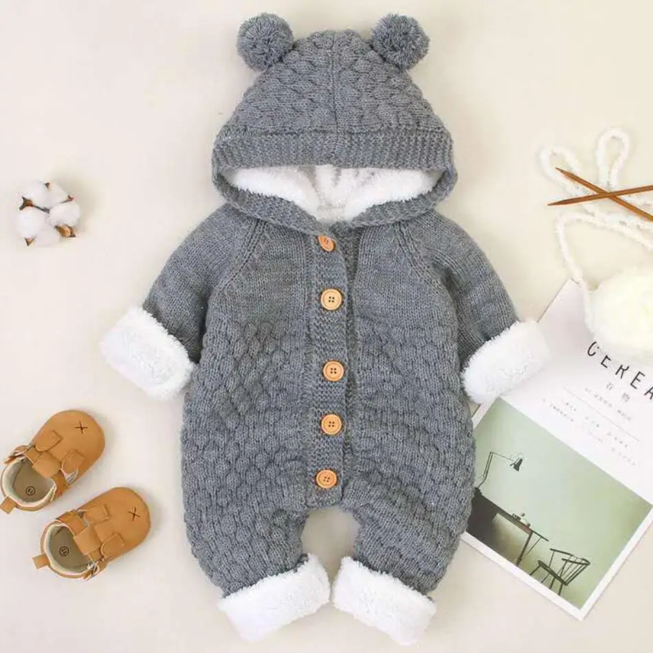 newborn baby clothes cardigan hooded rompers autumn winter girl boy fashion infant costume kids toddler cashmere knit jumpsuit newborn baby clothes cardigan hooded rompers autumn winter girl boy fashion infant costume kids toddler cashmere knit jumpsuit