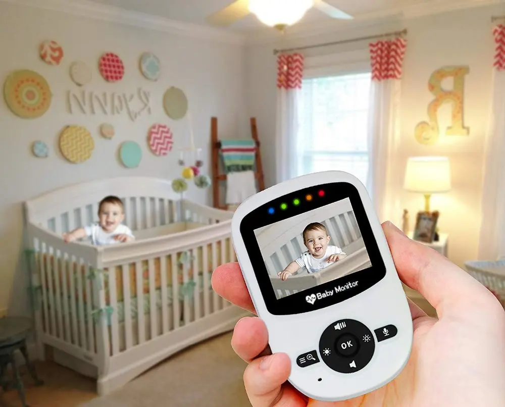 2.4 inch wireless video baby monitor high resolution baby nanny security camera night vision temperature monitoring babyphone 2.4 inch wireless video baby monitor high resolution baby nanny security camera night vision temperature monitoring babyphone