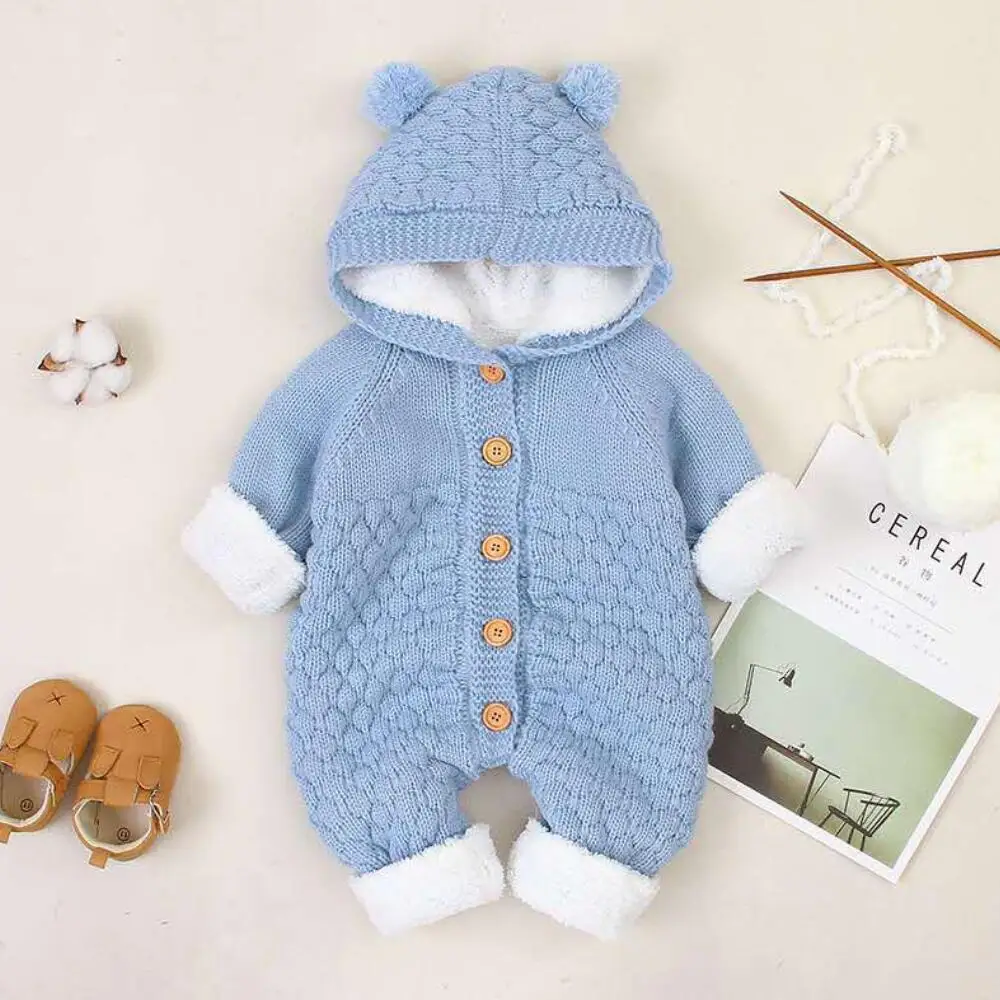 newborn baby clothes cardigan hooded rompers autumn winter girl boy fashion infant costume kids toddler cashmere knit jumpsuit newborn baby clothes cardigan hooded rompers autumn winter girl boy fashion infant costume kids toddler cashmere knit jumpsuit