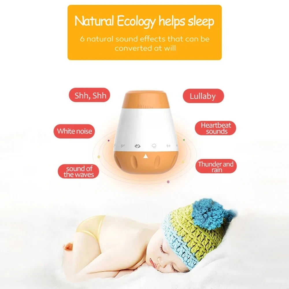 baby white noise machine smart music voice sensor infants bad sleep helper therapy sound monitor generator for babies relax toy baby white noise machine smart music voice sensor infants bad sleep helper therapy sound monitor generator for babies relax toy