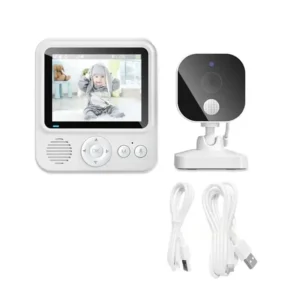 tforu 2.8inch lcd video baby monitor 2.4g wireless security baby camera 2 way talk night vision temperature baby cry alarm