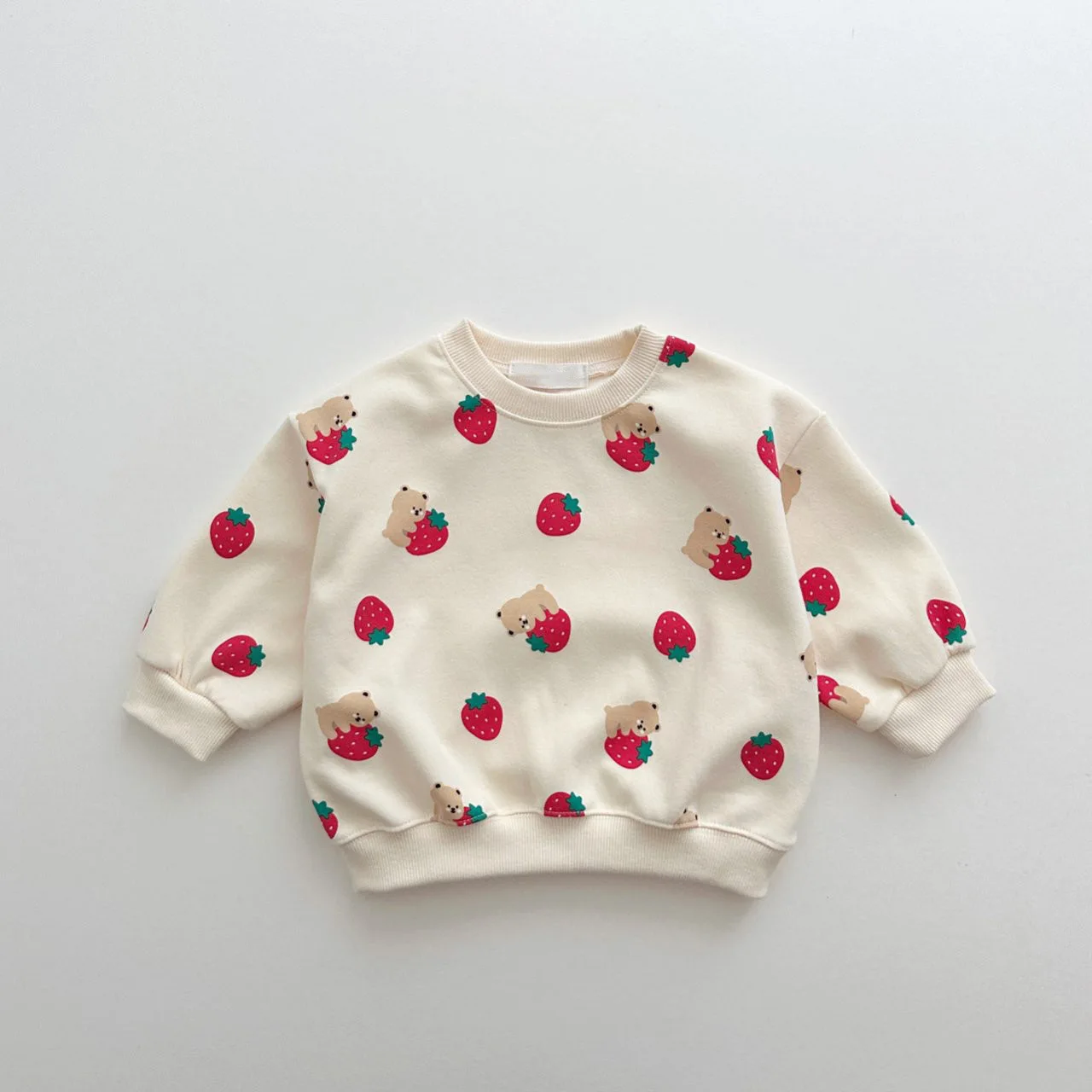 spring & autumn cute set baby girls fashion strawberries pullover tops + cotton sweatpants boys 2pcs suit high quality tracksuit spring & autumn cute set baby girls fashion strawberries pullover tops + cotton sweatpants boys 2pcs suit high quality tracksuit
