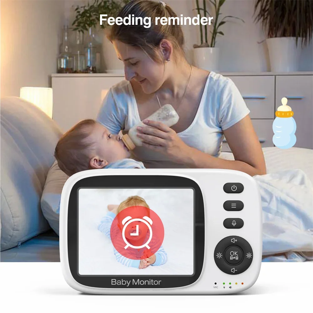 babystar 3.2inch wireless video baby monitor with lullabies auto night vision two way intercom temperature monitoring babysitter babystar 3.2inch wireless video baby monitor with lullabies auto night vision two way intercom temperature monitoring babysitter