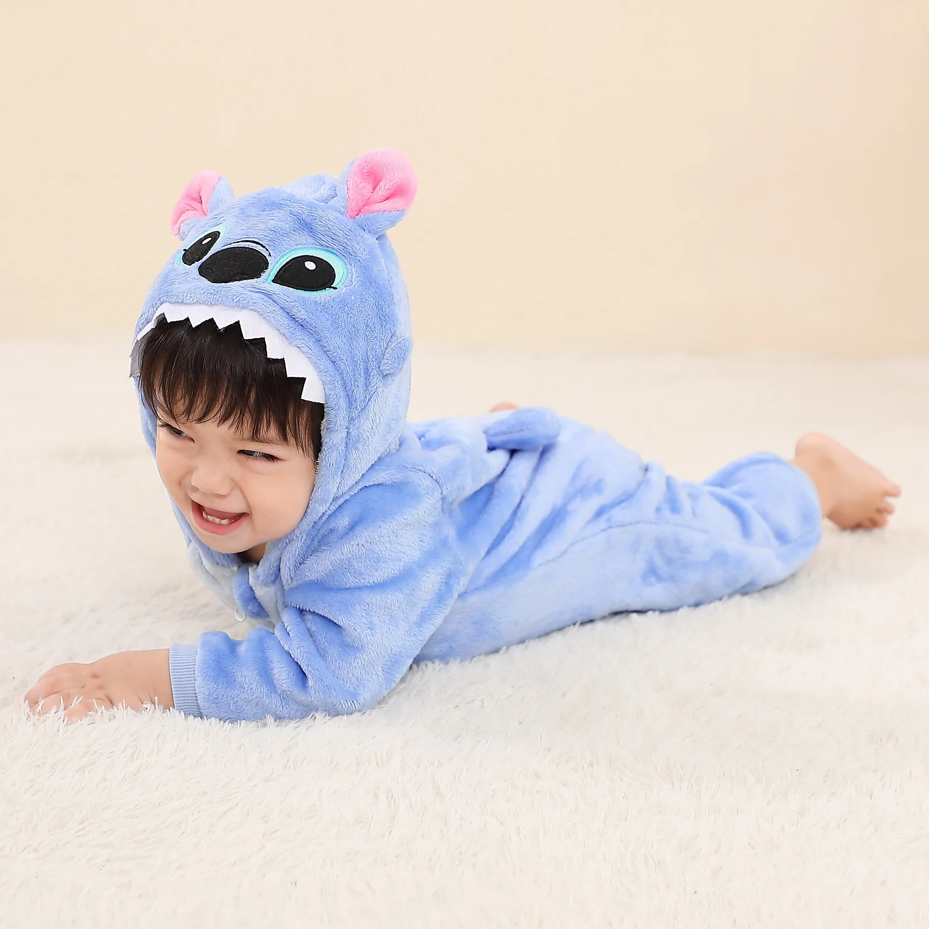 baby kigurumi stitch cartoon romper infant kids animal jumpsuit toddler clothes bodysuits girls boys cosplay pyjamas costumes baby kigurumi stitch cartoon romper infant kids animal jumpsuit toddler clothes bodysuits girls boys cosplay pyjamas costumes