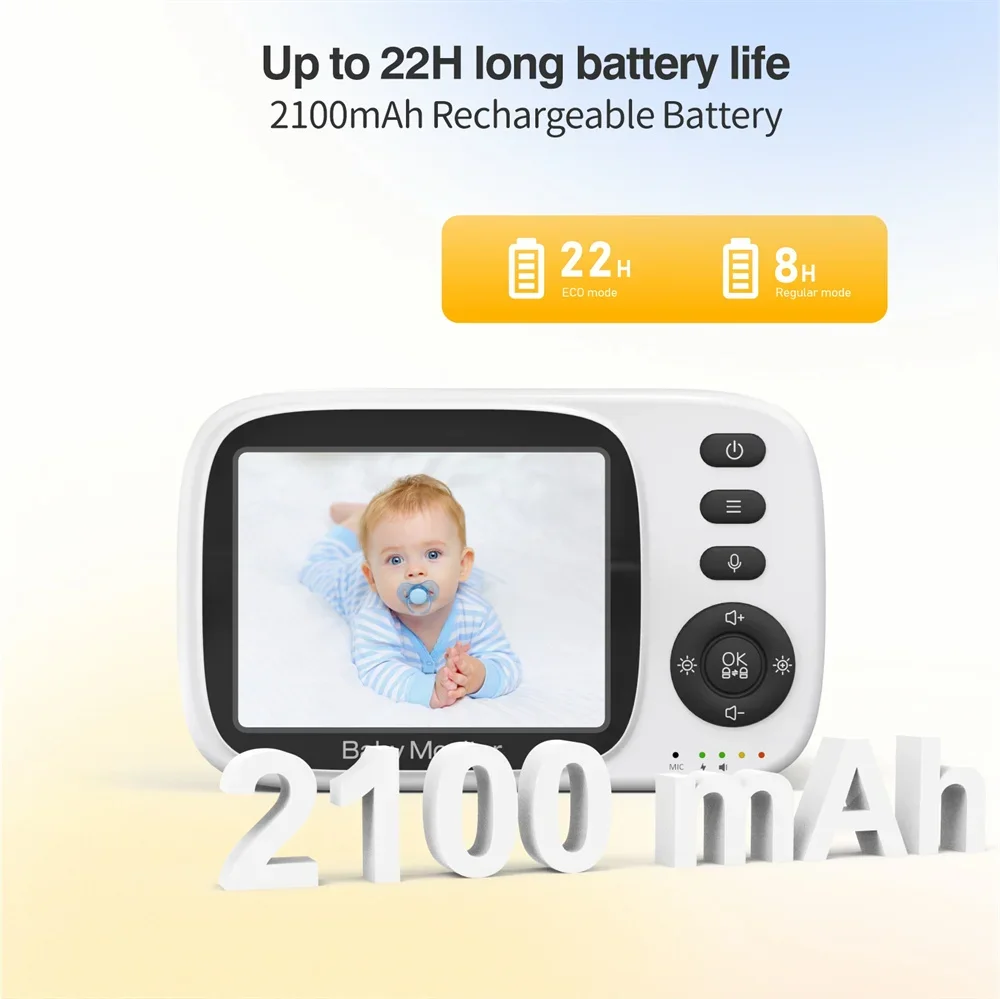 babystar 3.2inch wireless video baby monitor with lullabies auto night vision two way intercom temperature monitoring babysitter babystar 3.2inch wireless video baby monitor with lullabies auto night vision two way intercom temperature monitoring babysitter