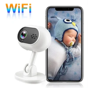 1080p wifi baby monitoring camera motion detection alarm reminder voice interactive night vision monitoring for baby