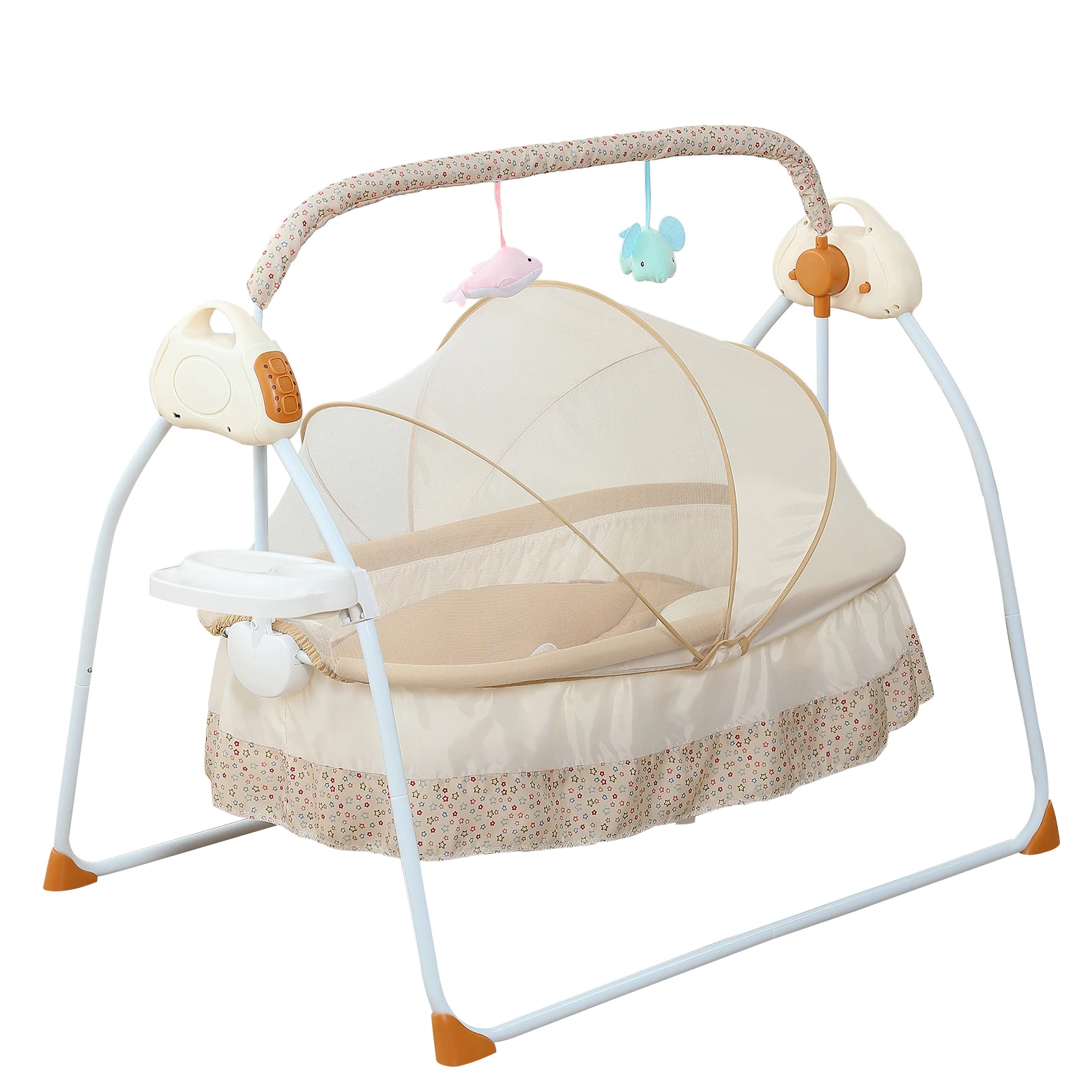 bymaocar foldable baby bassinet, electric baby crib cradle, 0 18 monthsinfant bed auto swing w/ music, 25kg/55lbs capacity bymaocar foldable baby bassinet, electric baby crib cradle, 0 18 monthsinfant bed auto swing w/ music, 25kg/55lbs capacity