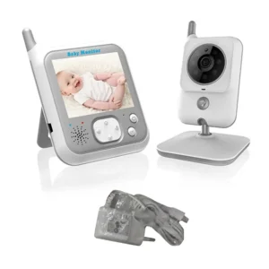 abre baby monitor 3.2 inch wireless security camera auto night vision intercom temperature monitoring camera