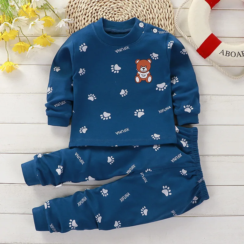 new cartoon cotton sports set male baby spring printed t shirt+trousers female baby casual solid color set 0 5 year old baby new cartoon cotton sports set male baby spring printed t shirt+trousers female baby casual solid color set 0 5 year old baby