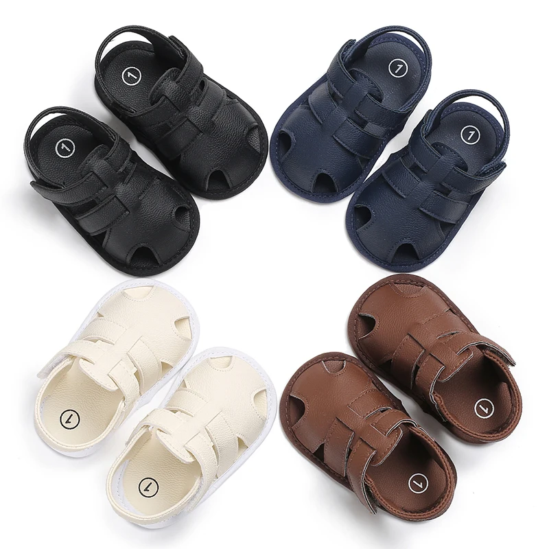 0 18m baby walking sandals breathable anti slip soft sole shoes for newborn boys & girls, summer infant first walkers 0 18m baby walking sandals breathable anti slip soft sole shoes for newborn boys & girls, summer infant first walkers