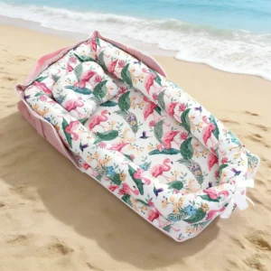2026 new portable baby bassinet detachable washable anti pressure sleep bed for newborns infant nest crib
