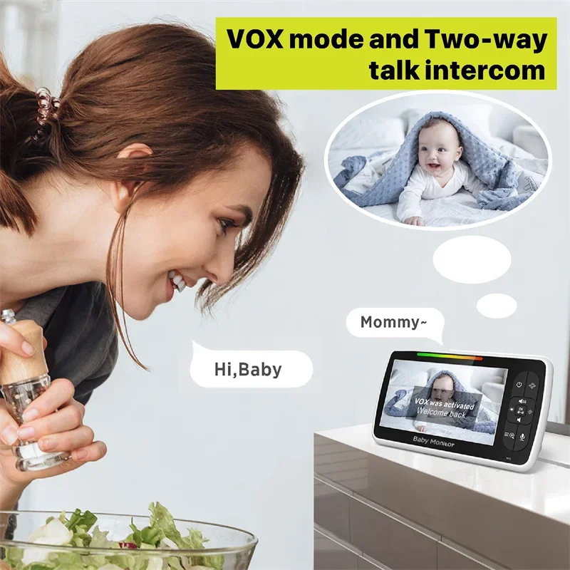 babystar 5inch video baby monitor with remote pan tilt zoom camera and audio.two way talk vox mode lullabies babyphone babystar 5inch video baby monitor with remote pan tilt zoom camera and audio.two way talk vox mode lullabies babyphone