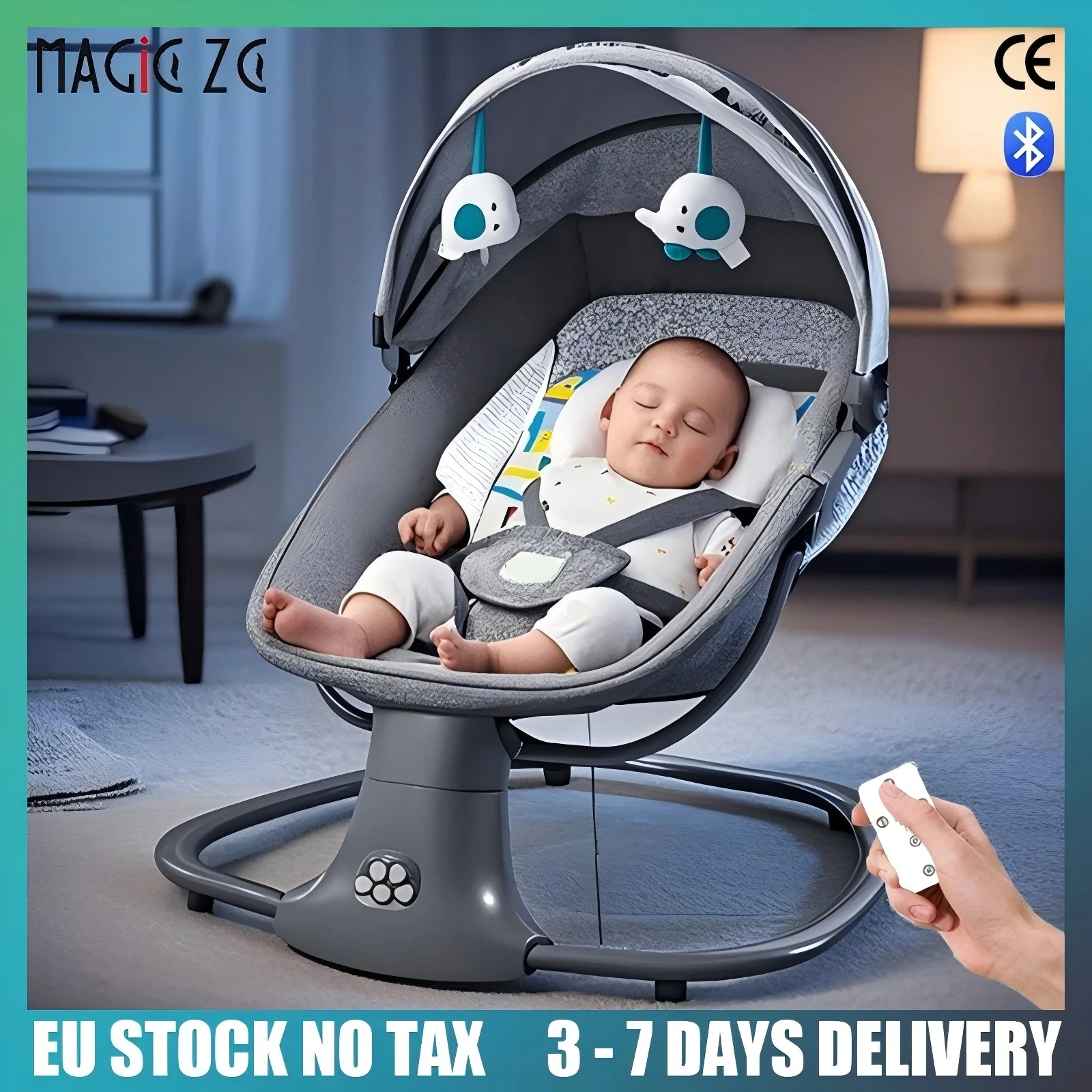 electric baby cradle mosquito net bluetooth music baby rocking chair remote multifunctional baby crib for newborns baby items electric baby cradle mosquito net bluetooth music baby rocking chair remote multifunctional baby crib for newborns baby items