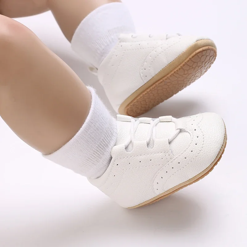 newborn baby boys' shoes moccasin fashion casual sports shoes white baptist soft sole anti slip first step newborn baby boys' shoes moccasin fashion casual sports shoes white baptist soft sole anti slip first step