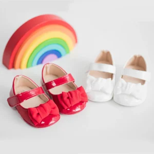new baby shoes infant girls shoes pu anti slip bowknot classic fashion princess dress shoess toddler first walker crib shoes