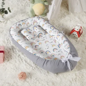 baby co sleeping bed newborn crib in bed cotton soft breathable washable portable infant sleeping nest bed photography props