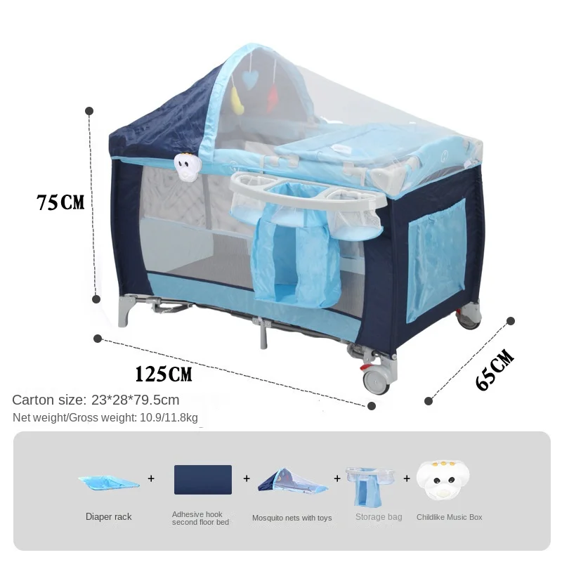 baby crib newborn multifunctional baby bed foldable cot with diaper table crib cradle with mosquito net cribs baby playpen baby crib newborn multifunctional baby bed foldable cot with diaper table crib cradle with mosquito net cribs baby playpen
